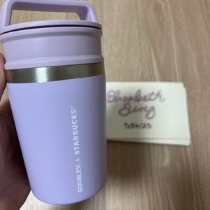 BNWT Light Purple 8oz South Korea Stanley x Starbucks with Handle Lid